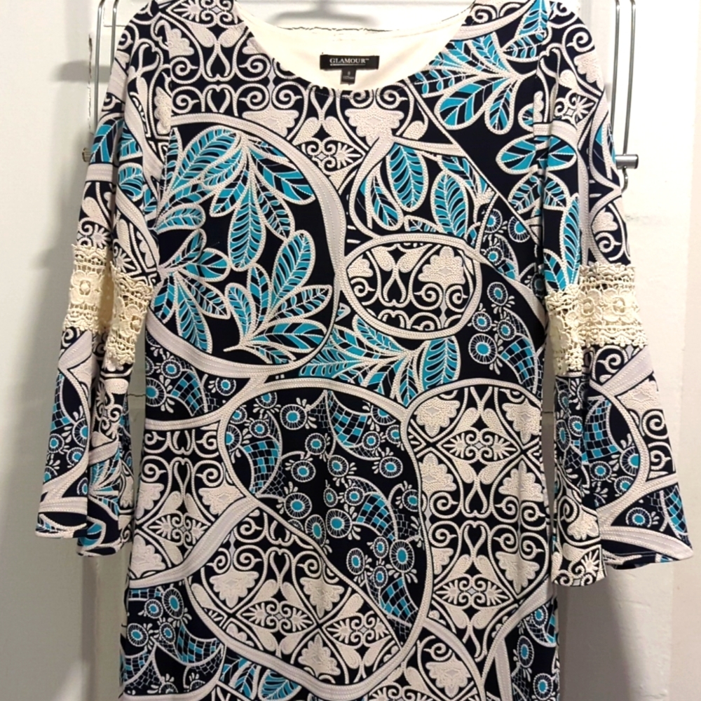 Spring floral dress